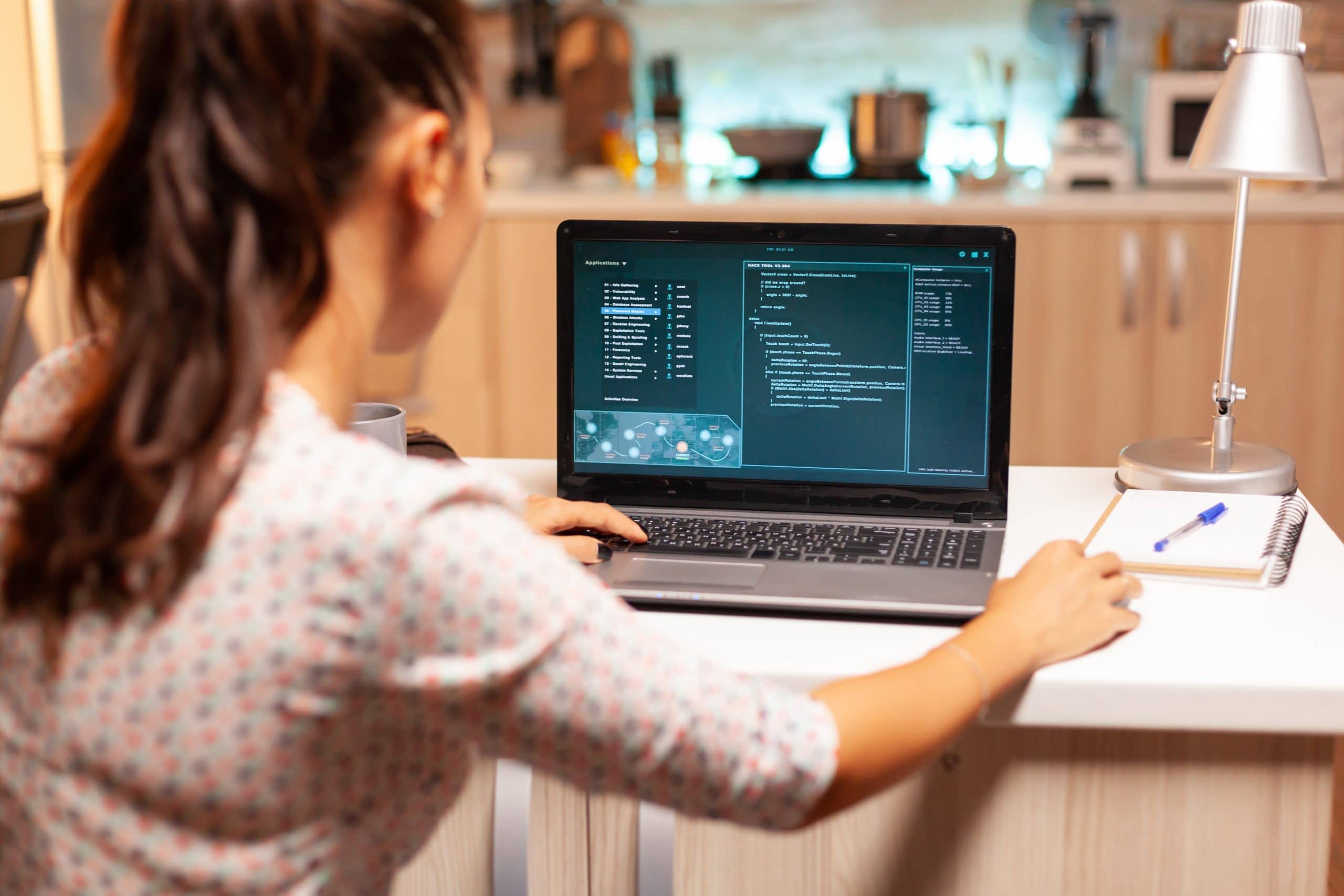 Female Hacker Sitting In Front Of Computer 2021 04 05 16 08 24 Utc Scaled